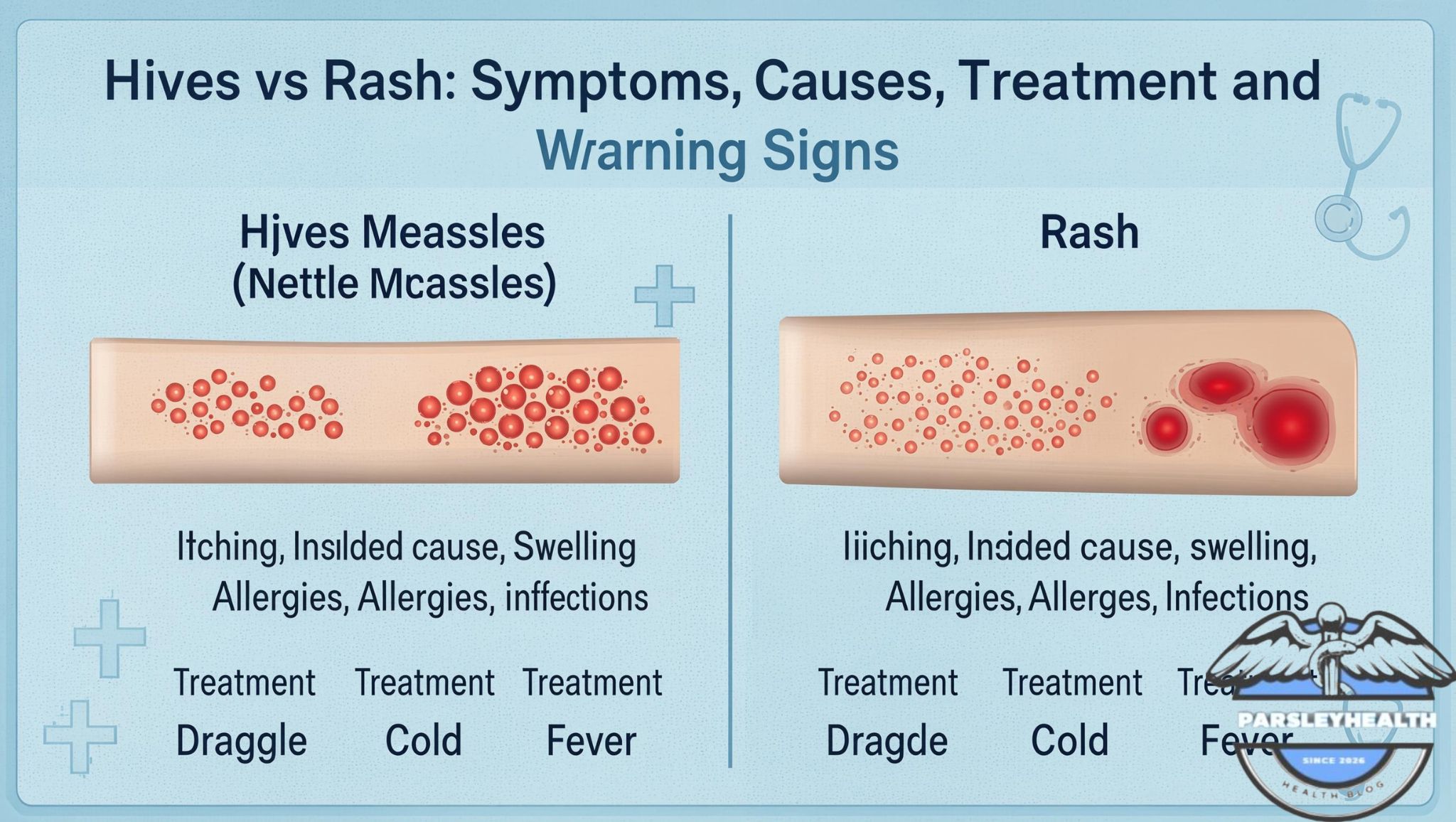 Hives vs Rash: Symptoms, Causes, Treatment and Warning Signs