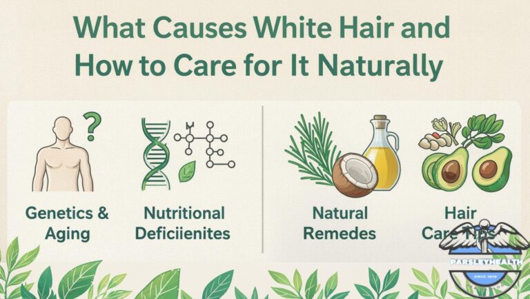 What Causes White Hair and How to Care for It Naturally