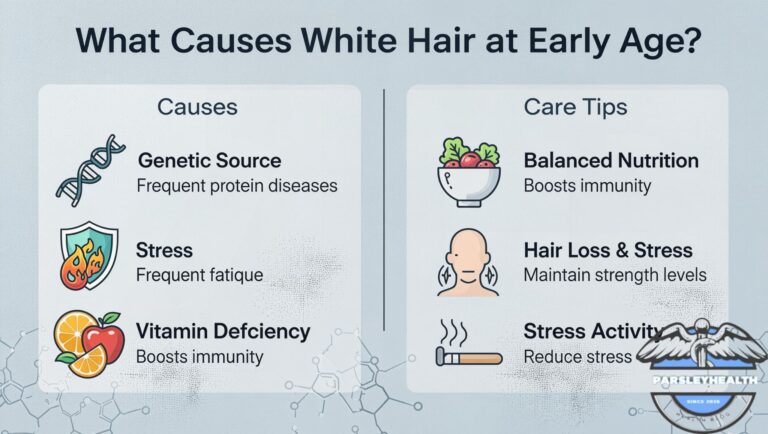 What Causes White Hair at Early Age? Causes and Care Tips