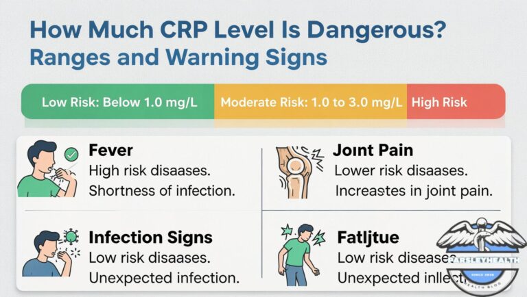 How Much CRP Level Is Dangerous? Ranges and Warning Signs
