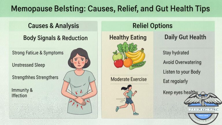 Menopause Bloating: Causes, Relief, and Gut Health Tips