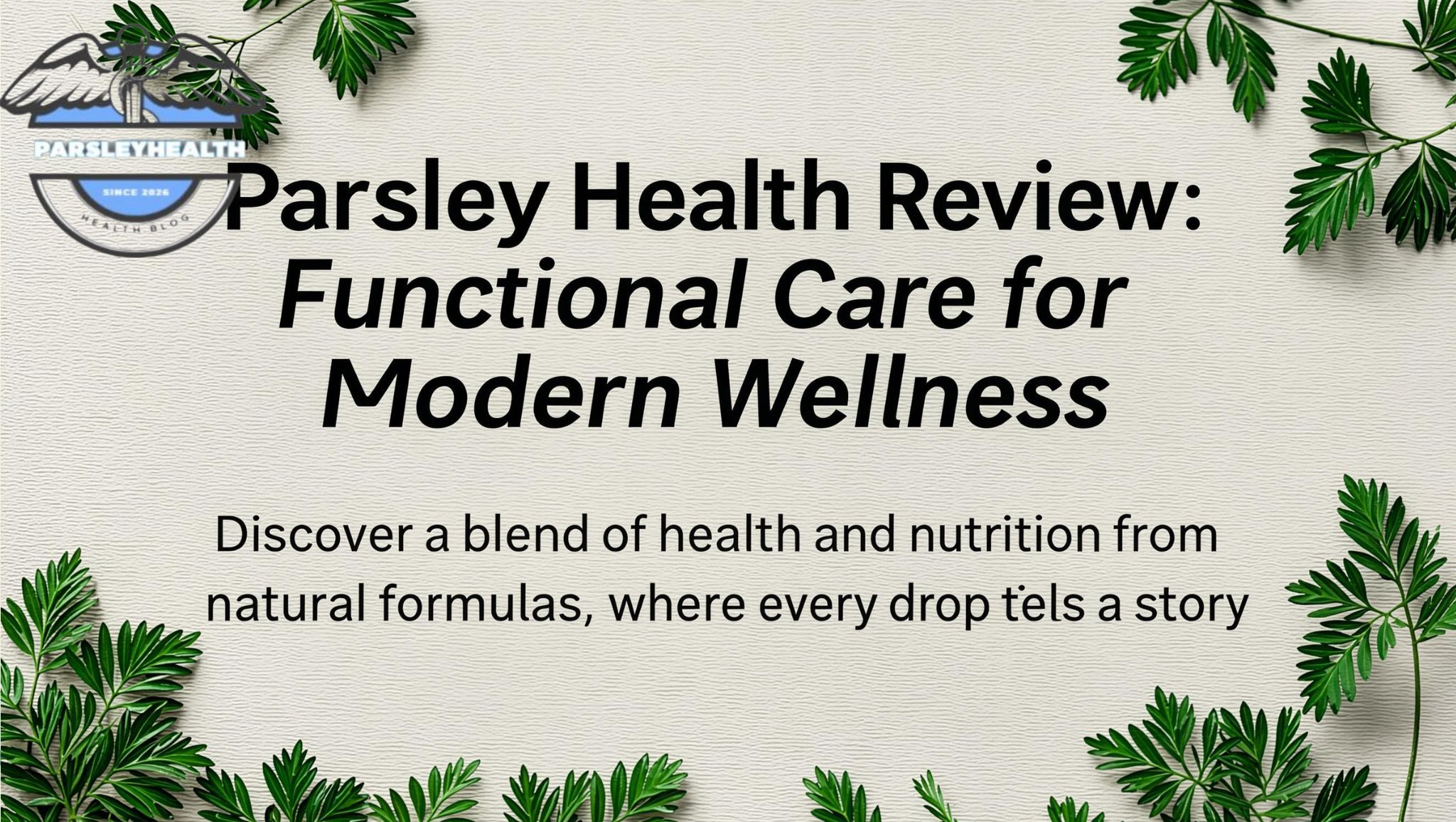 Parsley Health Review: Functional Care for Modern Wellness